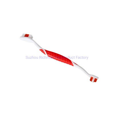 China Manufacturer Safety Dog Silicon Rubber Toothbrush